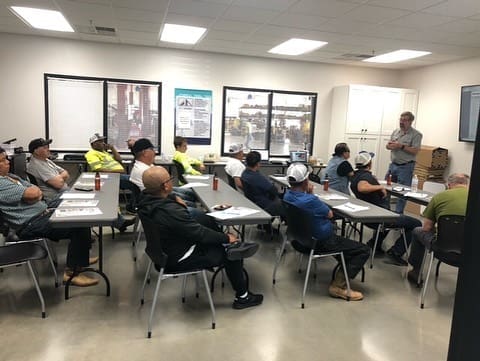 people sitting in a classroom