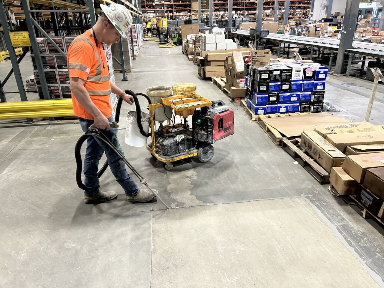 Industrial Joint Filling and repair, Metzger Mcguire