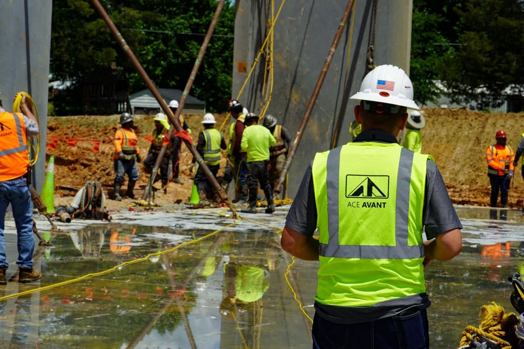 tilt up construction ace avant