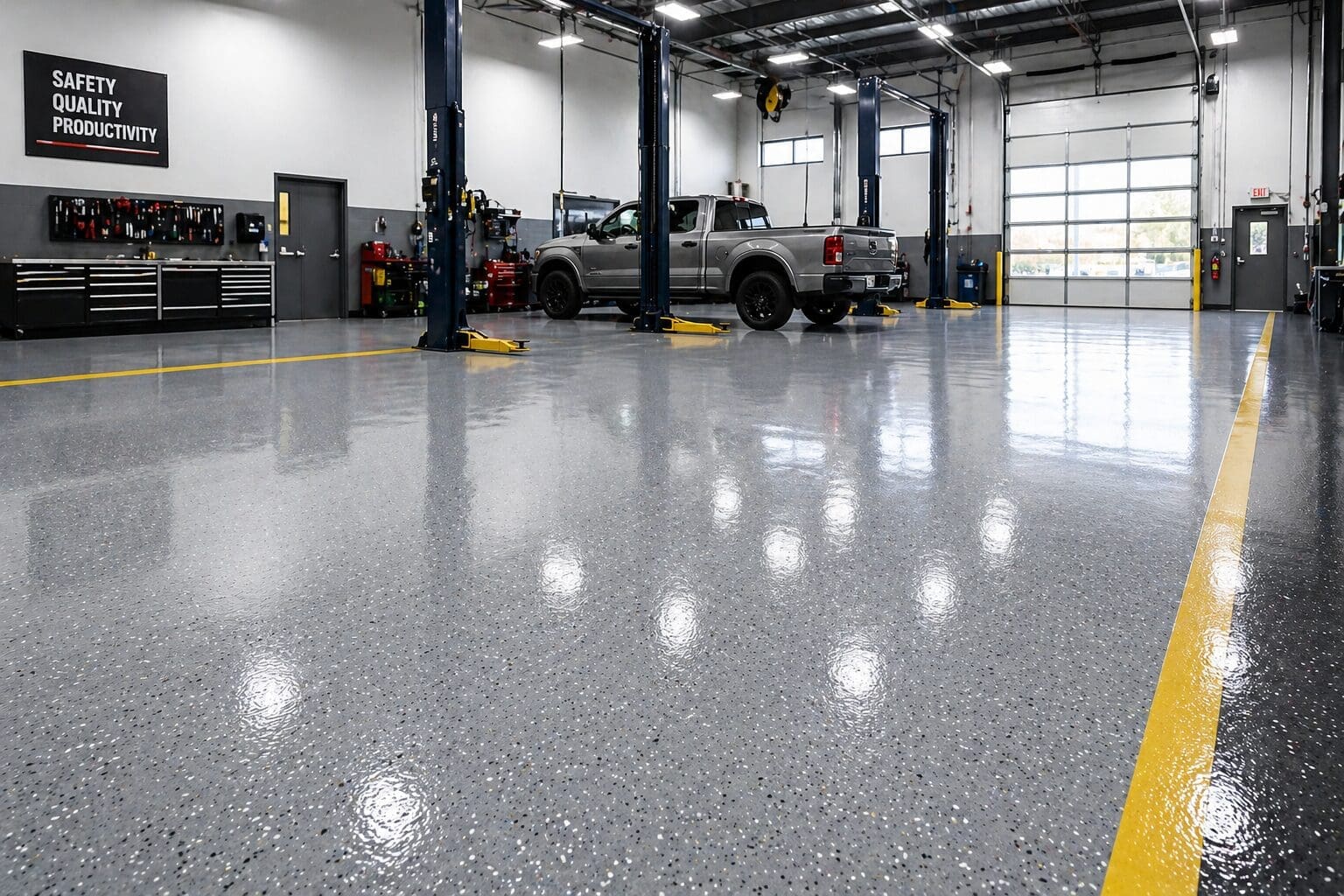 Commercial Garage Floor Coating: Durable Solutions for Heavy Use