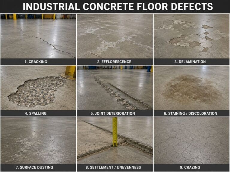 Common Industrial Concrete Floor Defects and How to Prevent Them